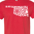 thumbnail image 4 of Inktastic Oklahoma Silhouette Mandala T-Shirt, 4 of 5