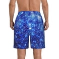 thumbnail image 3 of Naloa Blurred Star Snow Christmas Men's Beach Shorts, Surfing shorts, Swim trunks, Quick Dry Swim Trunks for Surfing Beach Fun - X-Large, 3 of 9