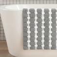 thumbnail image 6 of Martex Expression Sculpted Bath Rug, Grey/White, 6 of 9