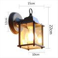 thumbnail image 4 of Aplique de Pared Retro para Exteriores, para Villa, Jardín, Porche, Iluminación Impermeable, Patio, Pasillo, Balcón, Luminarias Vintage E27., 4 of 5