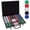 Red Green Black White Blue, variant on Comie Poker Chips,500PCS Poker Chip Set with Aluminum Travel Case,11.5 Gram Poker Set for Texas Holdem Blackjack Gambling
