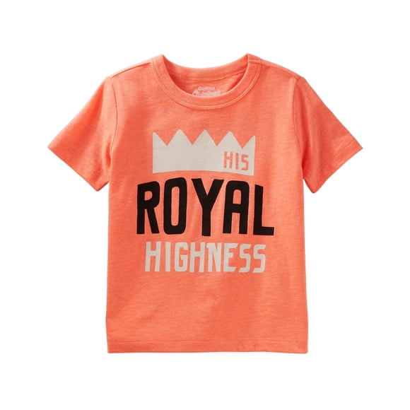 OshKosh B'gosh T-Shirt Graphique Original pour Bébés Garçons, Altesse Royale, 9-12 Mois