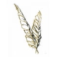 thumbnail image 2 of Paschke, Chris 15x18 White Modern Wood Framed Museum Art Print Titled - Gilded Raven Feather, 2 of 4