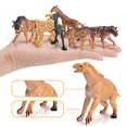 thumbnail image 3 of Juego de juguetes prehistóricos para mamíferos y animales BRETOYIN Mini, 12 piezas, 3 of 9