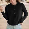thumbnail image 2 of Pure Cardigan Twin Sets For Women Round Neck Long Sleeve Button Down Soft & Warm Sweater, 2 of 2
