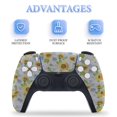 thumbnail image 4 of Watercolor Sunflower Background Sunflower PS5/PS5 Pro/PS5 Slim Digital Disc Skin Sticker For Console And Controller Skins, 4 of 7
