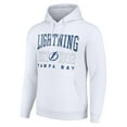 thumbnail image 2 of Men's Starter White Tampa Bay Lightning  Graphic Pullover Hoodie, 2 of 3