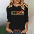 thumbnail image 2 of 30th Birthday Gifts for Women Vintage 1996 T Shirts for Women 3/4 Length Sleeve Tops Retro Birthday Party Top Business Casual Outfits Short Sleeve Graphic Tee Tops 2026 Summer Beach Vacation Outfits, 2 of 4