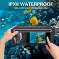 thumbnail image 4 of Funda impermeable para teléfono SjeHome IPX8 con correa para cintura de 7 pulgadas, 4 of 6