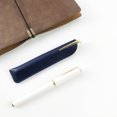 thumbnail image 3 of Touch Cover Protection Pen PU Cuero Portátil para La Escuela (oscuro) Azul, 3 of 9