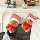 thumbnail image 5 of 2PCS Christmas Stockings Christmas Hanging Stockings Xmas Sock Fireplace Christmas Tree Family New Year Home Decor, 5 of 5