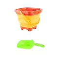 thumbnail image 4 of Childrens Beach Toys Foldable Water Bathing Portable Silicone Bucket Toy, 4 of 8