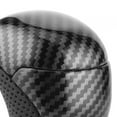 thumbnail image 4 of Cambio de Fibra de Carbono de Cuero Paya de Desplazamiento de la Palanca de Cambios Perforado para Highlander/Tacoma/Land Cruiser Prado, 4 of 7