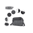 thumbnail image 3 of Bandolera de Cuero Luxur para Hombre Color Negro, 3 of 5