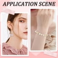 thumbnail image 5 of 120Pcs 6 Style Alloy Bead Caps Long-Lasting Plated Flower Real 18K Gold Plated 6~8x1.5~3mm Hole: 1~1.6mm 20pcs/style, 5 of 6