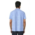 thumbnail image 3 of Cafe Luna Men's and Big Men's Short Sleeve Light Weight Woven Shirt, Size S-4XL, 3 of 7