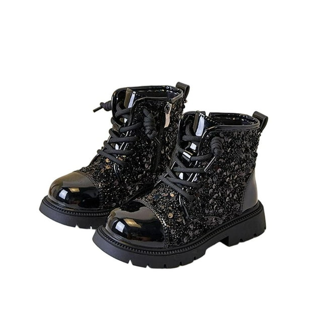 Autumn Girls' Booties, British Style Fashion Booties, Suitable for Middle and Older Children