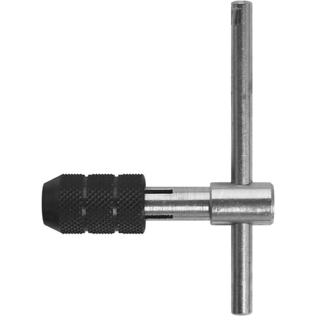 UPC: 0081838985011 | Century Drill & Tool 98501 0.25 in. Tap Wrench T-Handle – 0.06 in.