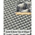 thumbnail image 4 of Alfombra de baño AMOAMI Waffle superabsorbente, antideslizante, 45 x 75 cm, 4 of 7