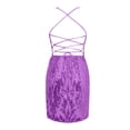 thumbnail image 5 of DAFEI Sequin Homecoming Dresses Short Sparkly Tight Mini Formal Evening Cocktail Gowns with Slit, 5 of 5