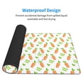 thumbnail image 3 of Pofeuu Vegan Fruit Carrot Print Mouse Pad,Rubber, Multipurpose Comfortable Waterproof Mousepad Desk Mat for Gamer Office Home, 3 of 8