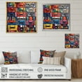 thumbnail image 4 of Designart "Tape Mosaic Cassette Tapes II" Music Wall Decor, 4 of 5