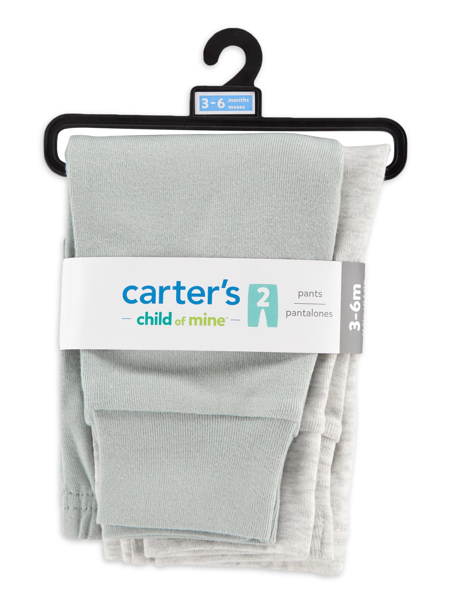 Carter's Child of Mine Baby Pants, 2-Pack, Sizes Preemie-18 Months
