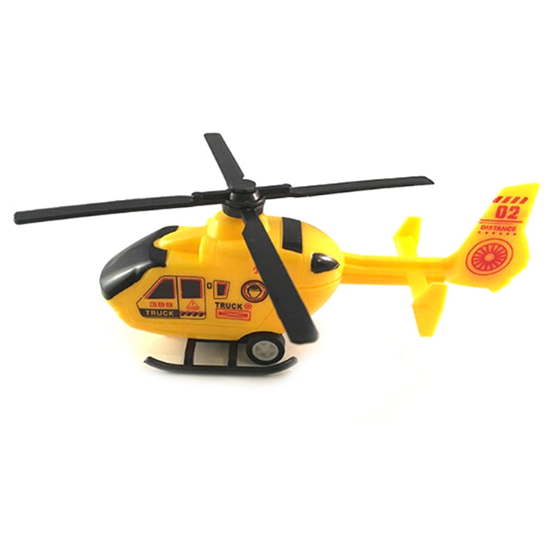 Plastic Air Bus Model Kids Children Pull Line Helicopter Mini Plane Toys GZ 