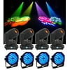 (4) Chauvet DJ Intimidator Spot 375Z IRC Moving Heads+(4) Par Can Wash Lights