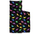thumbnail image 2 of Dinosaur and Silhouette Black Pattern Teens Toddler Nap Mat with Pillow, Sleeping Mat Bag for Preschool Daycare 51"x22", 2 of 6