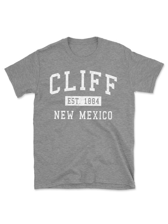 Cliff New Mexico Classic Established Men's Cotton T-Shirt