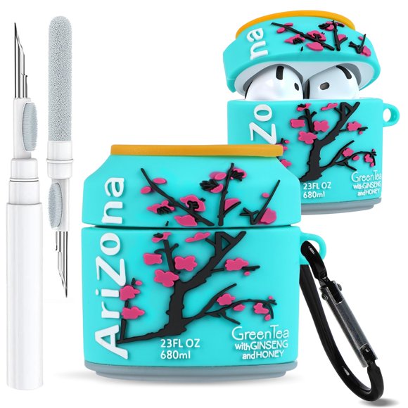 Funda para AirPods Boaretiu Blossom de cuarta generación con llavero