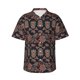 thumbnail image 1 of Fotbe Retro Floral Camisa Hawaiana para Hombre Unisex – Camisa Casual de Verano con Botones de Manga Corta de Algodón y Lino,X-Large, 1 of 7