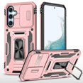 thumbnail image 1 of For Samsung Galaxy A55 case, with sliding camera case, Military Grade Shockproof Case with Ring Kickstand, 1 of 5