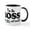 White/Black Inside, variant on CafePress - I'm The Boss - 11 oz Ceramic Mug - Novelty Coffee Tea Cup