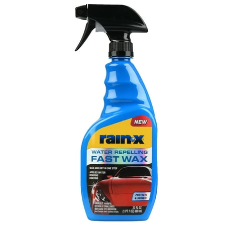 NEW! Rain-X 2-IN-1 Spray Fast Wax and Water Repellent - (Best Car Wax For New Cars)