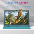thumbnail image 4 of Android 14 Tablet 7 inch Tablets with Case, 8GB RAM 32GB ROM 1TB Expand, Quad-Core Processor Tablet PC, 1024 x 600 IPS Screen, Dual Camera, 3000mAh Battery, Bluetooth, WiFi, GMS, Widevine L1, Blue, 4 of 6
