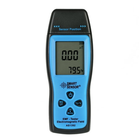 - SMART SENSOR Handheld Mini Digital LCD EMF Tester Electromagnetic Field Radiation Detector Meter Dosimeter Tester Counter