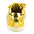 thumbnail image 3 of The Doll Maker Girl's Double Strap Metallic Sneaker (Little Kid/Big Kid) - TD193011A-8, 3 of 6