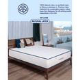 thumbnail image 2 of Sunrising Bedding 12 inch Natural Latex & Gel Infused Memory Foam California King Mattress, Medium Firm, Non-Toxic & No Fiberglass, Assembled in USA, Certipur-US,120 Night Trial, 20 Year Warranty, 2 of 5