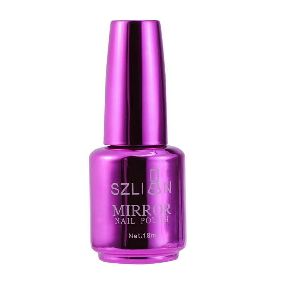 Esmalte de uñas de espejo de color metálico, accesorio de gel para decoración de uñas (8 # Módena)