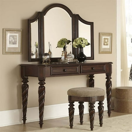 Liberty Furniture Arbor Place Bedroom Vanity Desk in (Best Place To Get Cheap Bedroom Furniture)