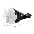 thumbnail image 2 of OUNONA cute car fresheners Car Air Freshener Diffuser White Resin Air Freshening Car Use 1Pack, 2 of 8