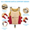 thumbnail image 6 of Koorium Kids Swim Vest Life Jacket Youth, Lightweight Flotation Vest with Adjustable Buckles, Front Pocket,Reflective Strips, Floaties for Swimming,Kayaking,Boating,Fit for 50-125 lbs, 6 of 9