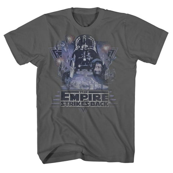 Star Wars Mens T-Shirt - Empire Strikes Back Vader Collage (Small)