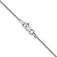 thumbnail image 3 of Primal Gold 14K White Gold 1mm Parisian Wheat Chain, 3 of 4