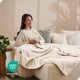 thumbnail image 4 of Bare Home Manta de Felpa Polar de 300 G/M², Microfibra Mullida, Suave y Afelpada, Tamaño Twin/Twin XL, Color Vainilla, 4 of 7