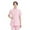 Pink, variant on Plus Size V Neck Scrub Top Short Sleeve Lab Jacket for Healthcare and Workers Women Casual Dress Sweater Long Sleeve Hoodie Womens Long Hooded Sweatshirt