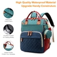 thumbnail image 3 of Bolsa de pañales Lamroro, impermeable, 3 en 1, con cambiador, 3 of 7