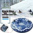 thumbnail image 2 of 47" Snow Tubes, Heavy Duty Inflatable Snow Sleds with Handles for Kids Adults Sledding Skiing Winter Sports, 2 of 10